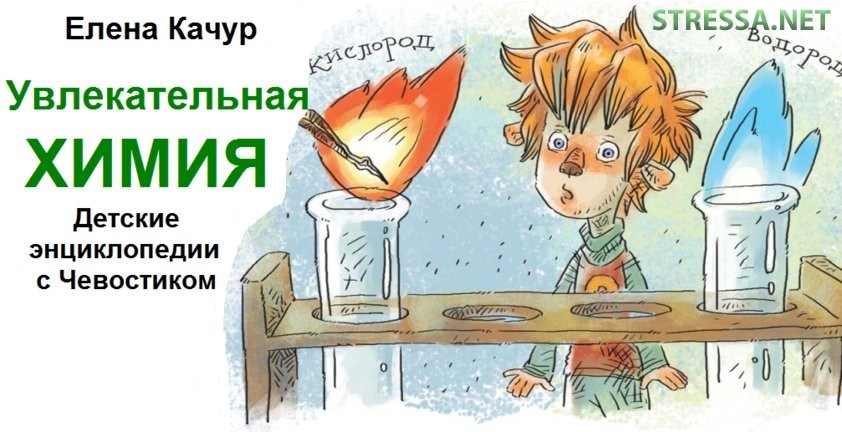 Рецензия Ольги Юрковской на книгу Елены Качур «Увлекательная химия. Детские энциклопедии с Чевостиком» Увлекательная химия. Детские энциклопедии с Чевостиком